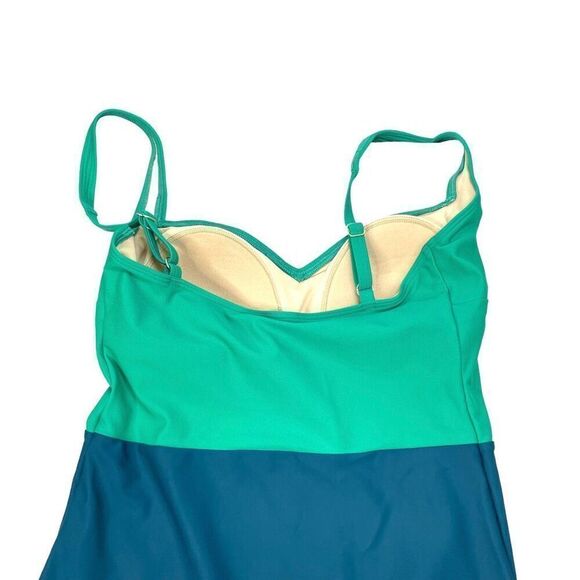 NEW Summersalt Seascape Sweetheart One Piece swim with matching skirt Size 4 col - Picture 5 of 13